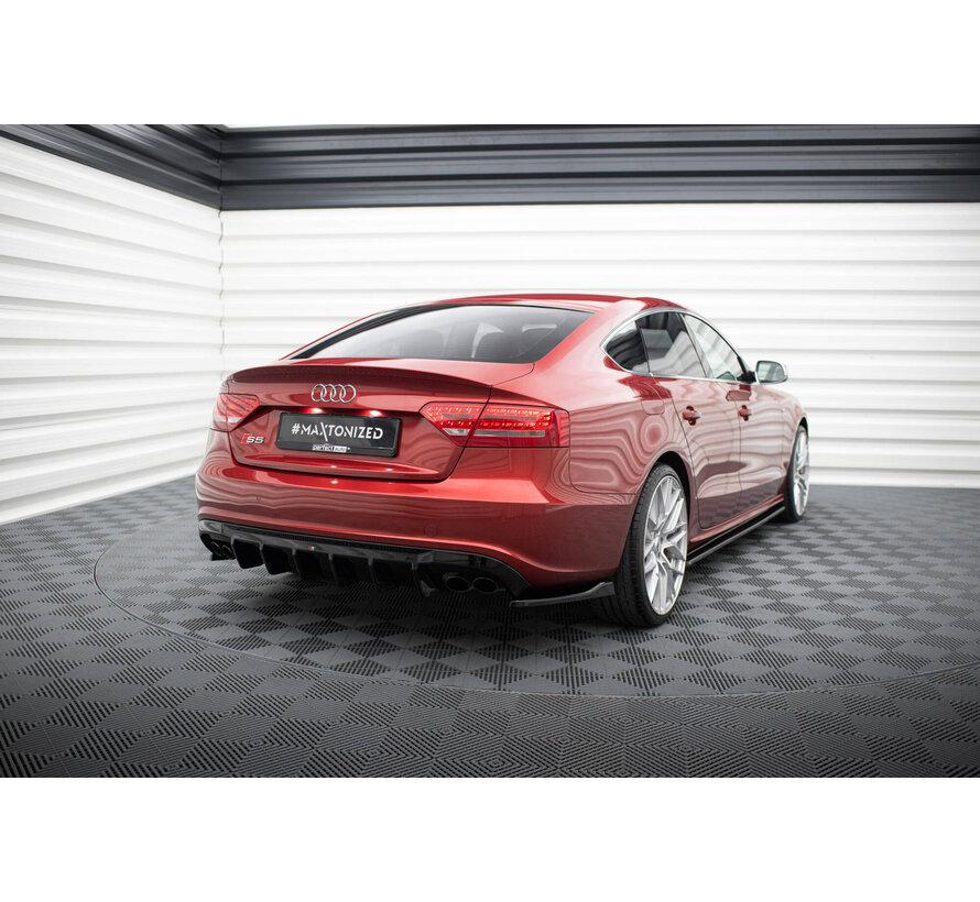 Maxton Design Rear Side Splitters Audi S5 / A5 S-Line Sportback 8T