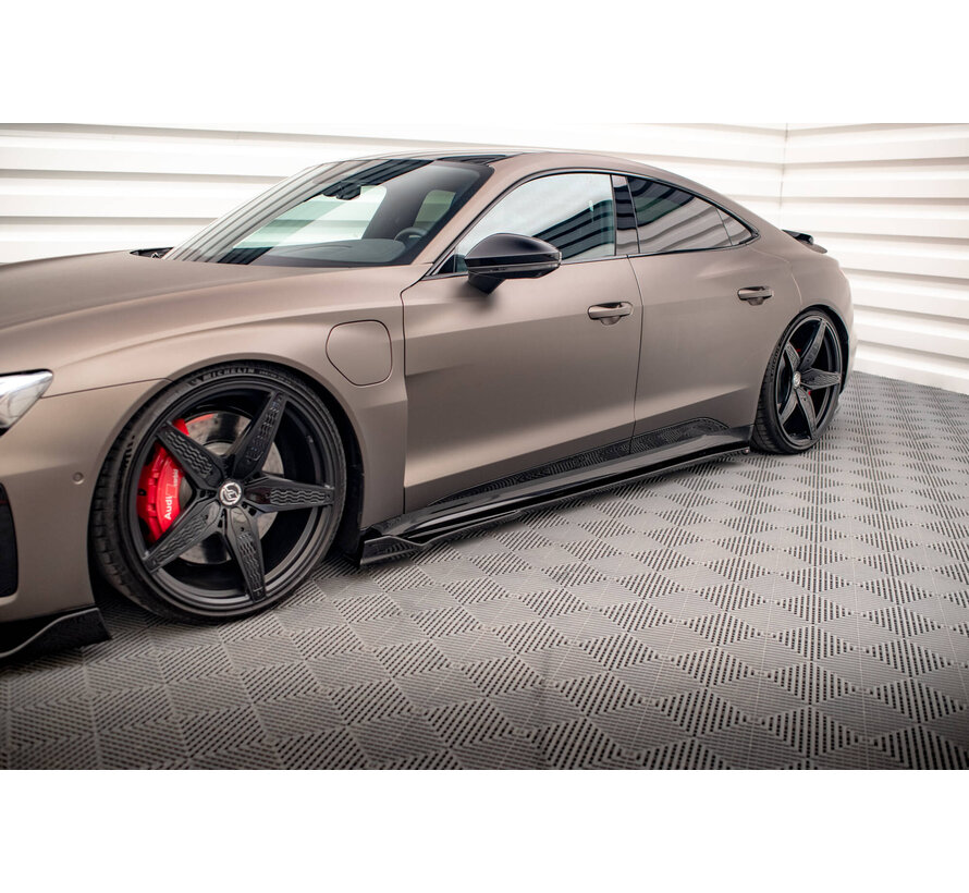 Maxton Design Set of Splitters Audi e-Tron GT / RS GT Mk1