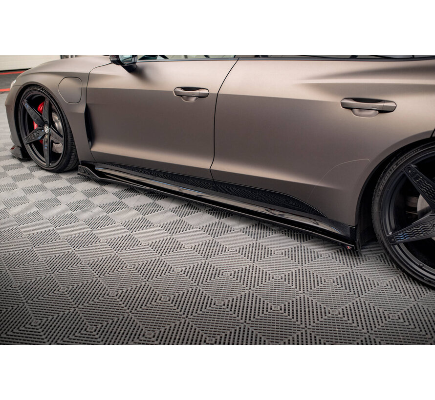 Maxton Design Set of Splitters Audi e-Tron GT / RS GT Mk1