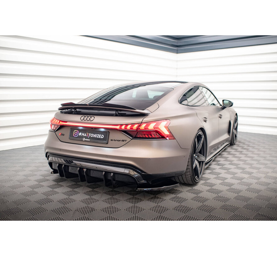 Maxton Design Set of Splitters Audi e-Tron GT / RS GT Mk1