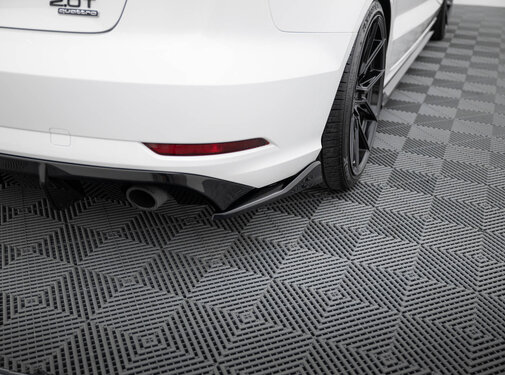Maxton Design Maxton Design Rear Side Splitters V.2 Audi A3 Sedan 8V Facelift