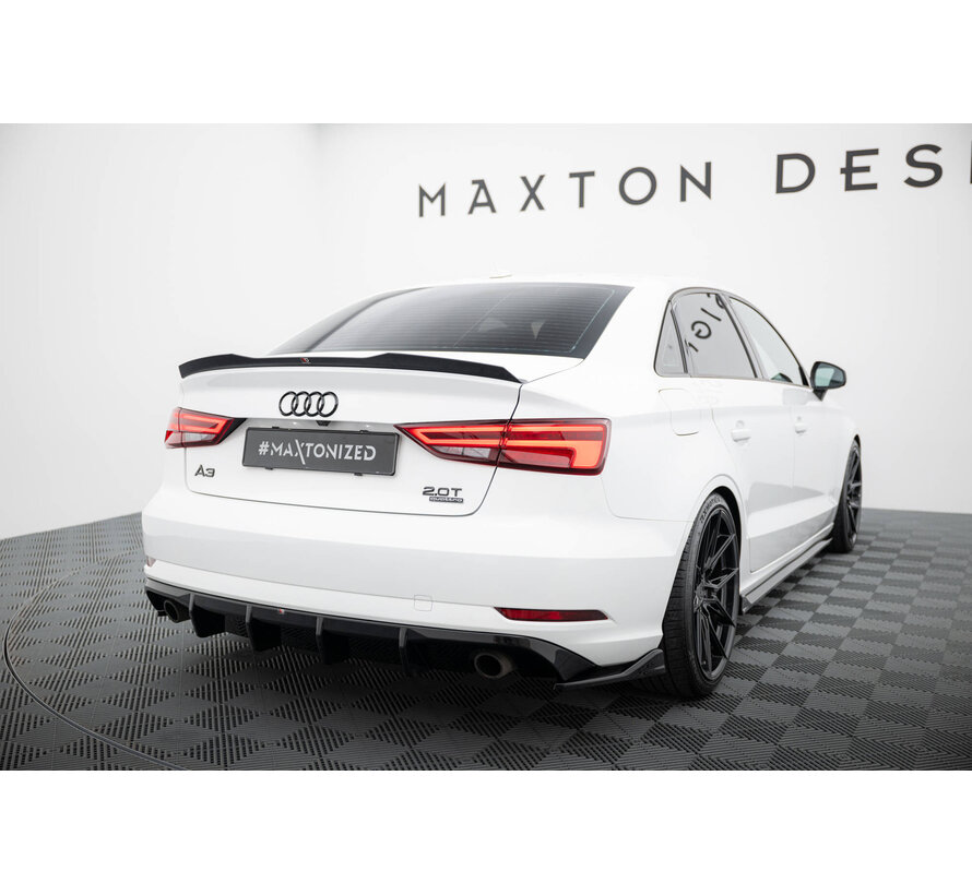 Maxton Design Rear Side Splitters V.2 Audi A3 Sedan 8V Facelift