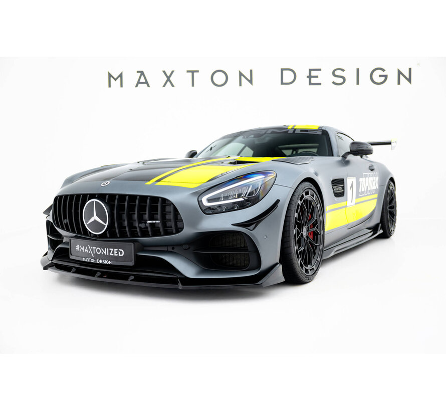 Maxton Design Front Splitter Mercedes-AMG GT C C190 Facelift