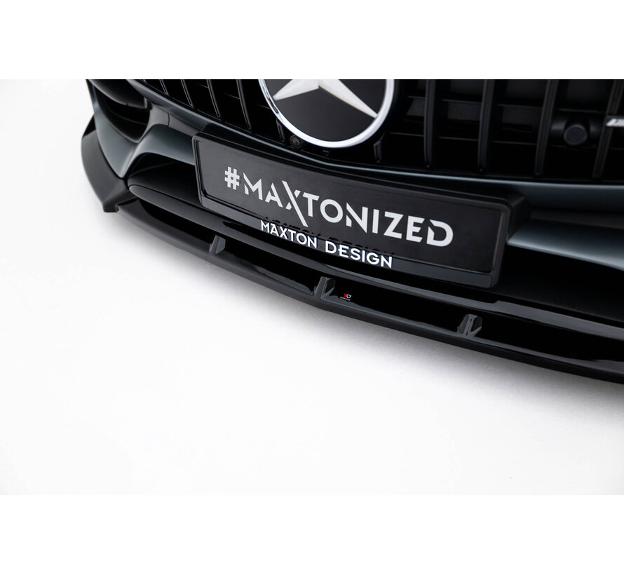 Maxton Design Front Splitter Mercedes-AMG GT C C190 Facelift