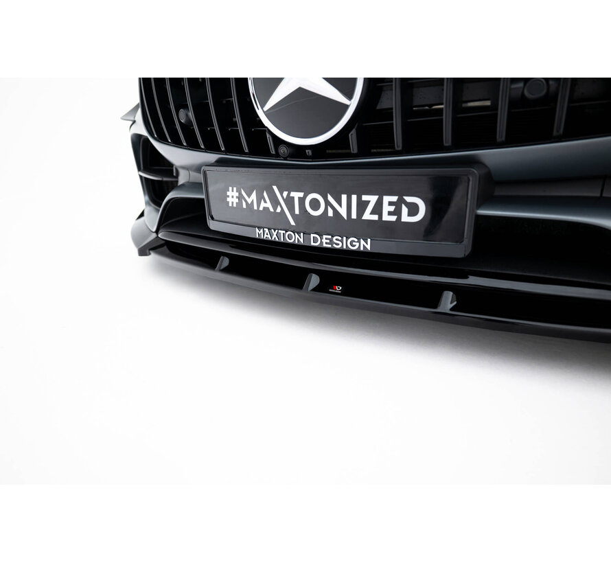 Maxton Design Front Splitter Mercedes-AMG GT C C190 Facelift