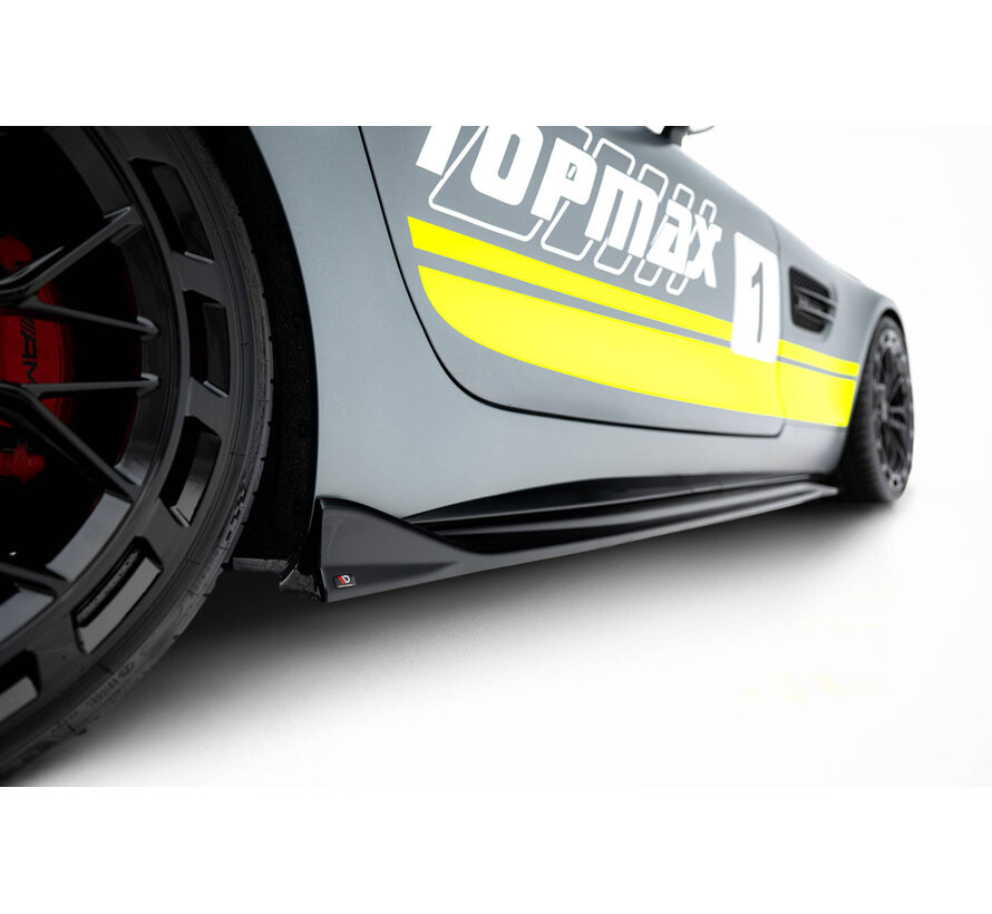 Maxton Design Side Skirts Diffusers Mercedes-AMG GT C C190 Facelift