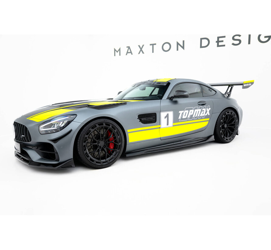 Maxton Design Side Skirts Diffusers Mercedes-AMG GT C C190 Facelift