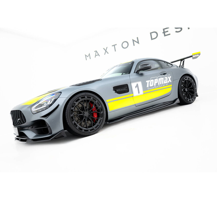 Maxton Design Side Skirts Diffusers Mercedes-AMG GT C C190 Facelift