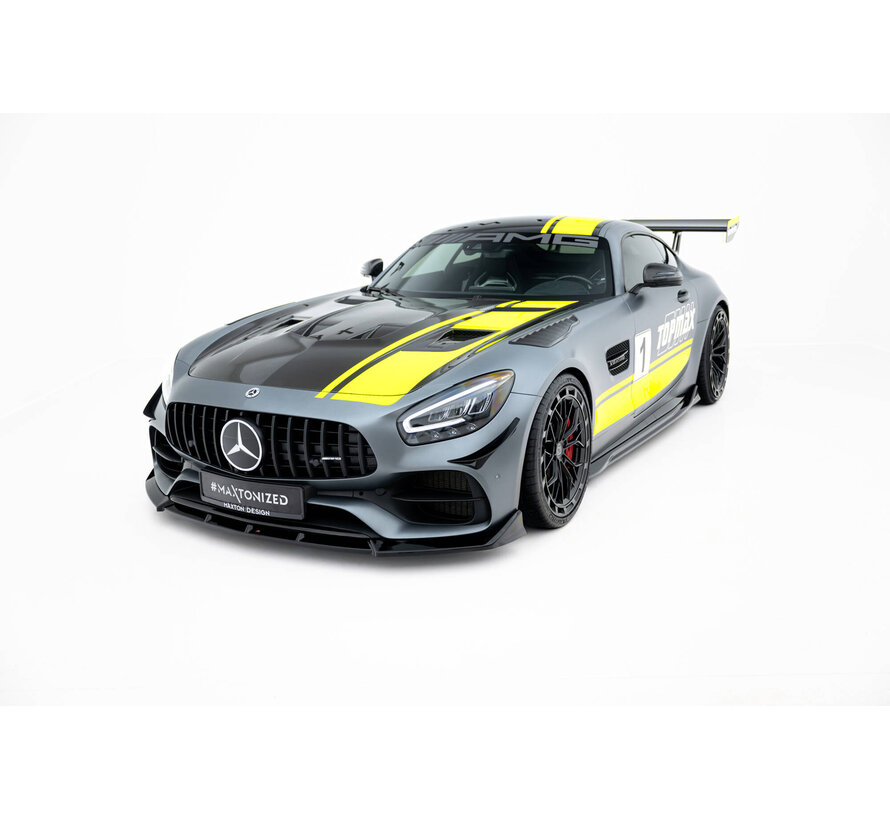 Maxton Design Set of Splitters Mercedes-AMG GT C C190 Facelift