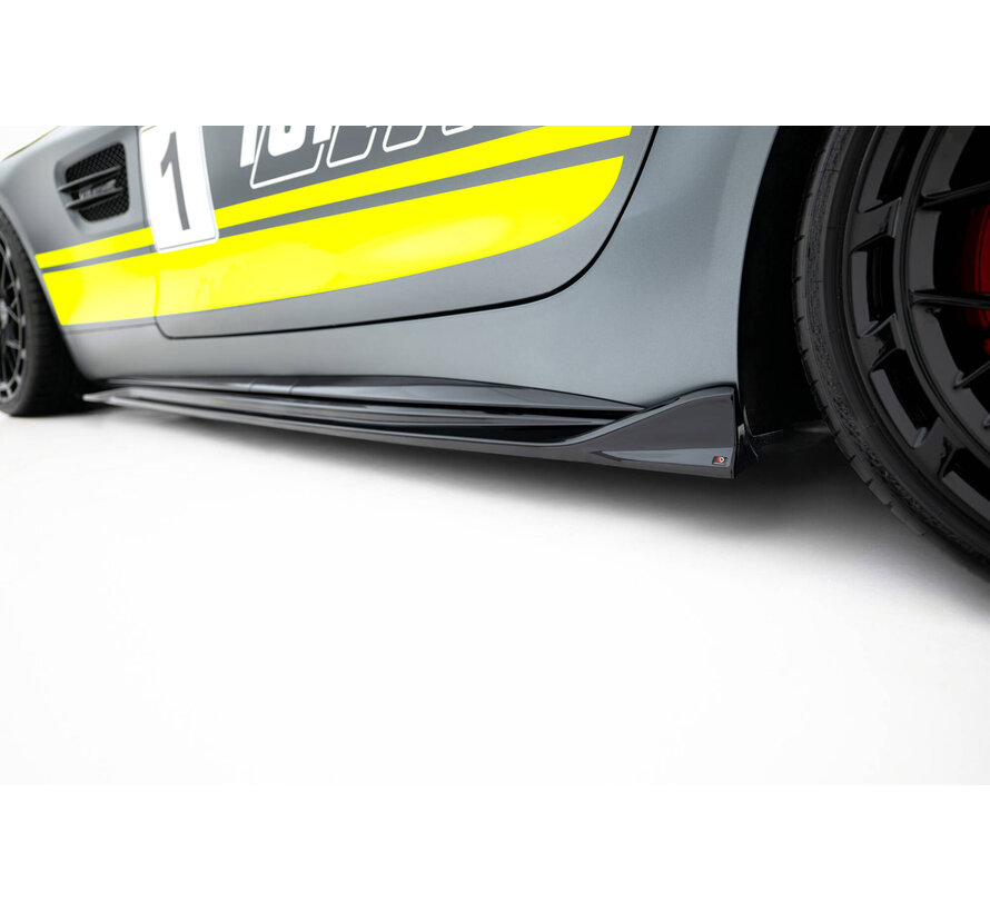 Maxton Design Set of Splitters Mercedes-AMG GT C C190 Facelift