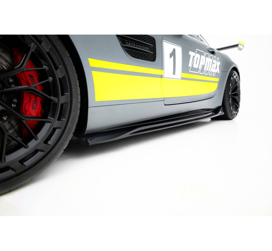 Maxton Design Set of Splitters Mercedes-AMG GT C C190 Facelift