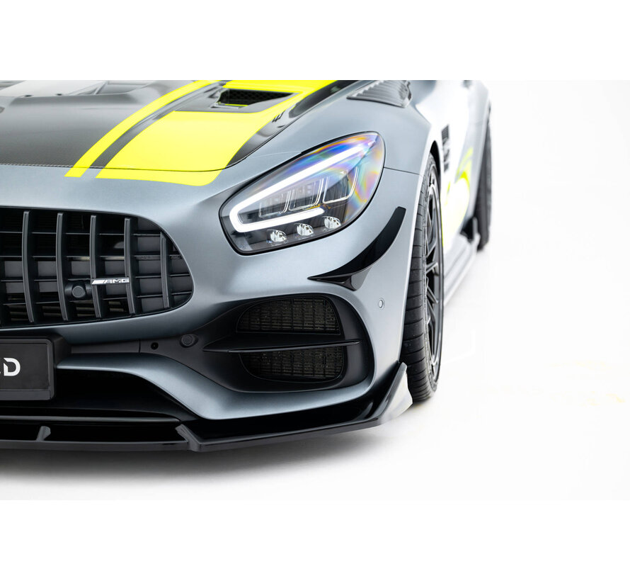 Maxton Design Front Bumper Wings (Canards) Mercedes-AMG GT C C190 Facelift