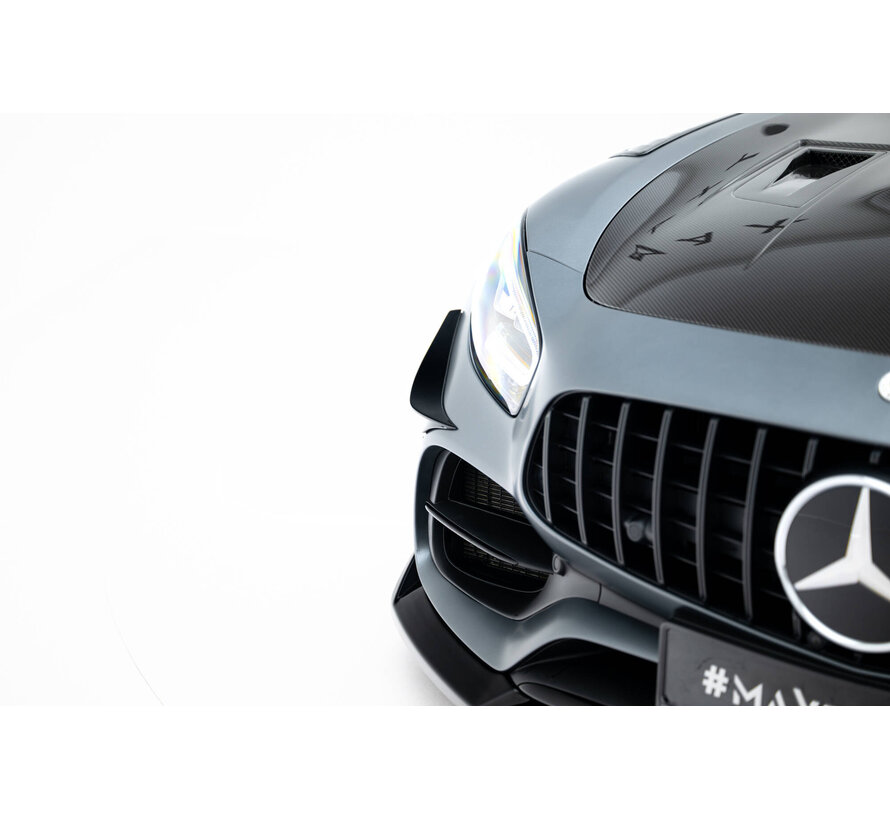 Maxton Design Front Bumper Wings (Canards) Mercedes-AMG GT C C190 Facelift
