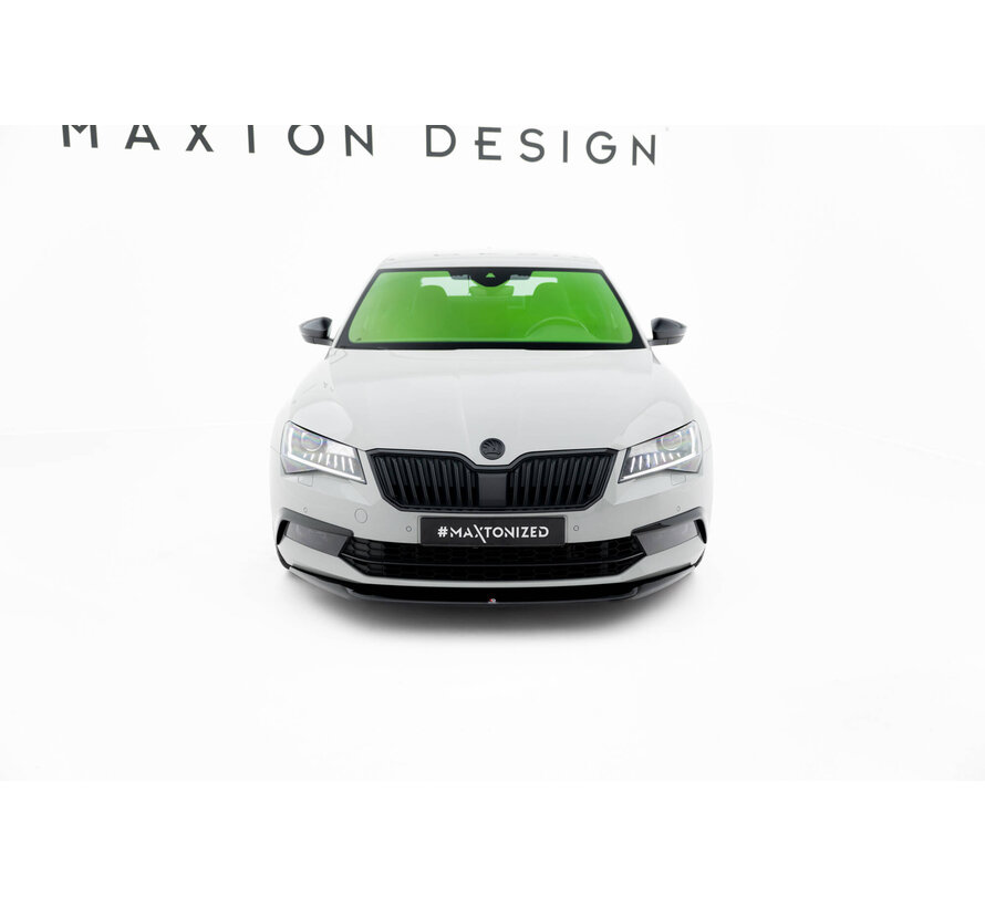 Maxton Design Set of Splitters V.1 Skoda Superb Liftback Mk3
