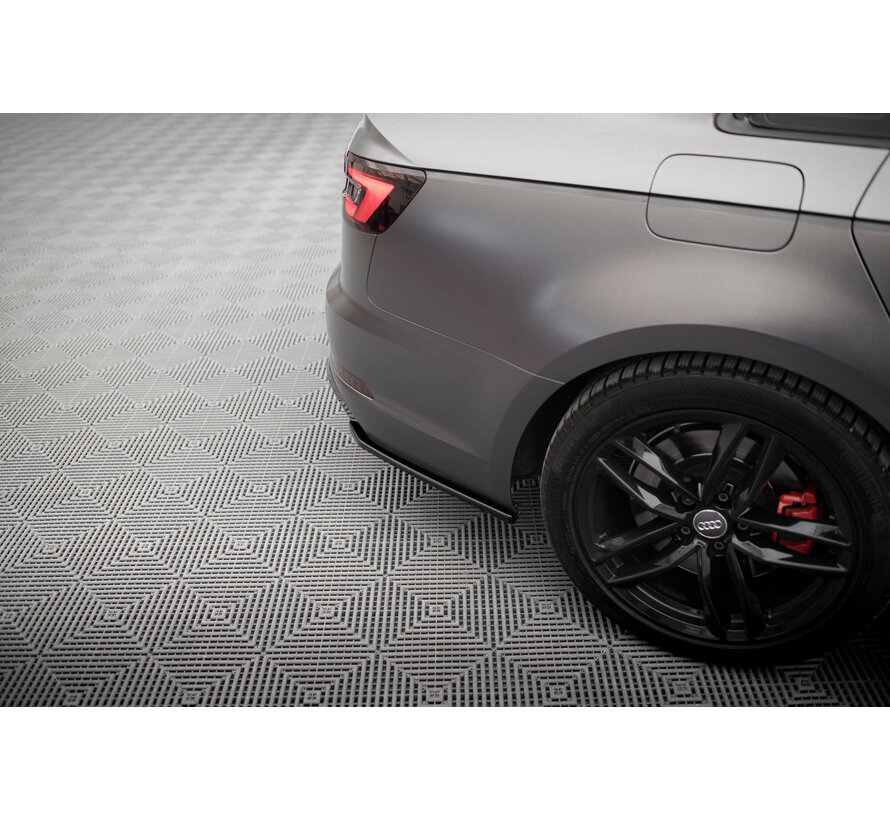 Maxton Design Rear Side Splitters V.3 Audi A4 S-line B9