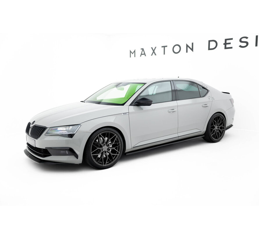 Maxton Design Set of Splitters V.2 Skoda Superb Liftback Mk3