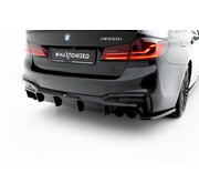 Maxton Design Maxton Design Rear Valance passend voor BMW M550i / 5 M-Pack Sedan / Touring  G30 / G31