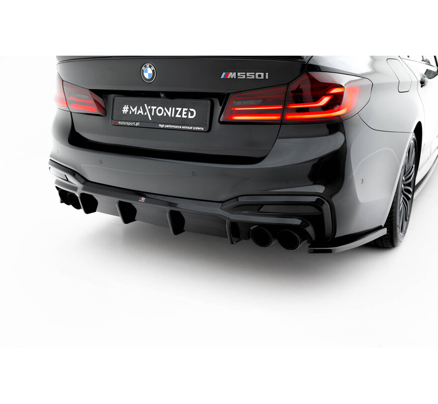 Maxton Design Rear Valance passend voor BMW M550i / 5 M-Pack Sedan / Touring  G30 / G31