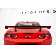 Maxton Design Maxton Design Carbon Spoiler With Internal Brackets Uprights Chevrolet Camaro SS Mk6 Facelift