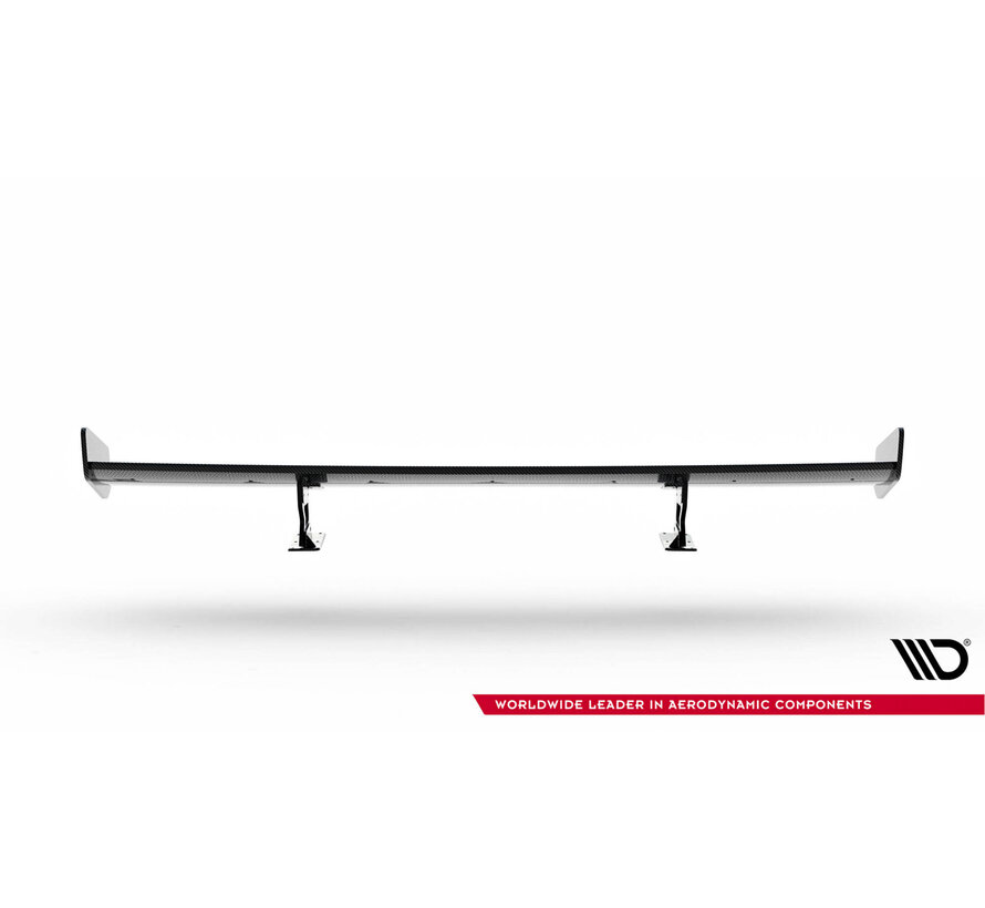 Maxton Design Carbon Spoiler With Internal Brackets Uprights Chevrolet Camaro SS Mk6 Facelift