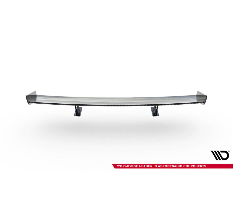 Maxton Design Carbon Spoiler With Internal Brackets Uprights Chevrolet Camaro SS Mk6 Facelift