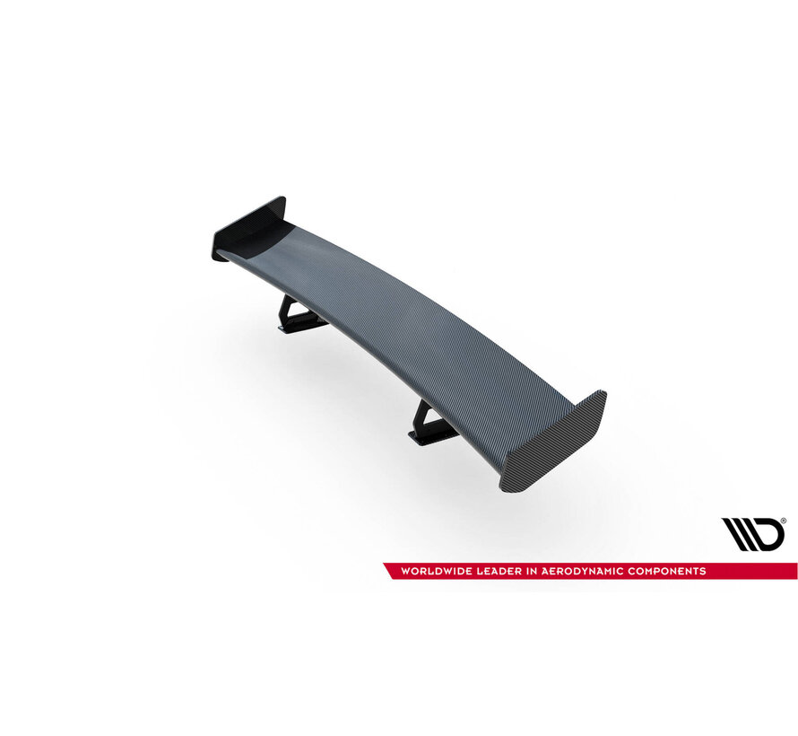 Maxton Design Carbon Spoiler With Internal Brackets Uprights Chevrolet Camaro SS Mk6 Facelift