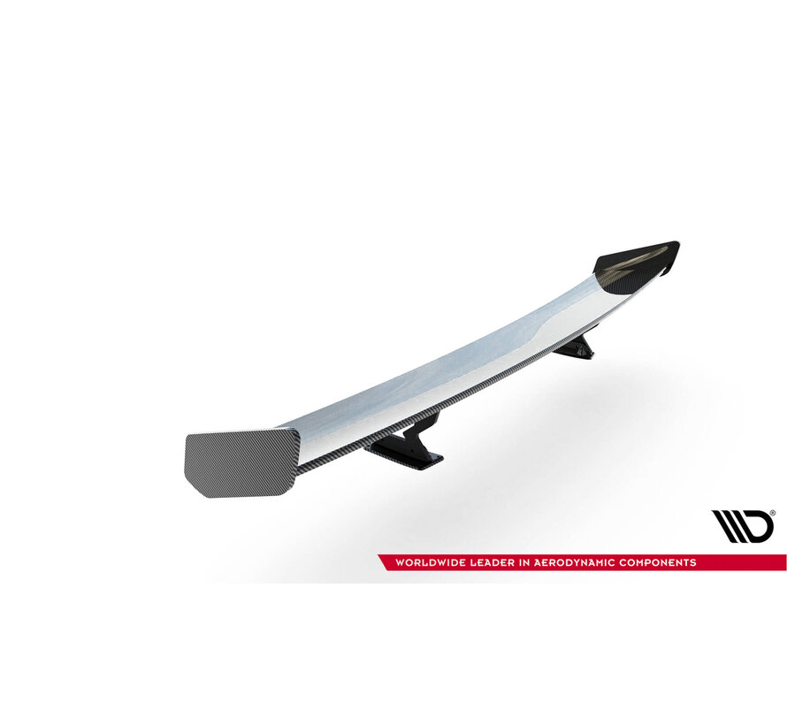 Maxton Design Carbon Spoiler With Internal Brackets Uprights Chevrolet Camaro SS Mk6 Facelift