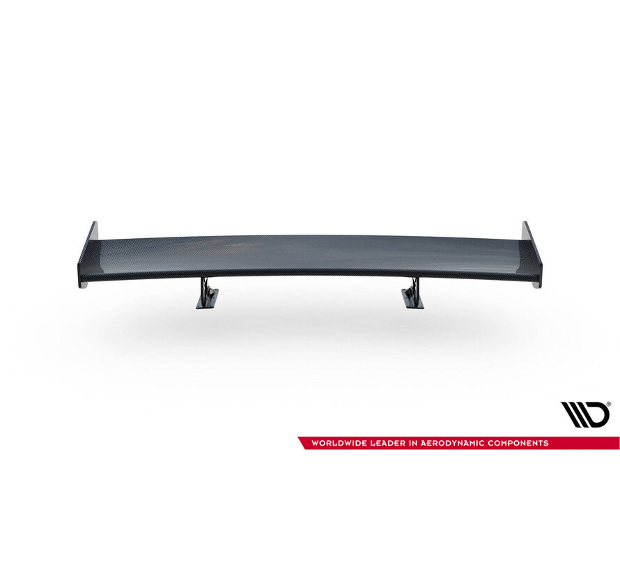 Maxton Design Carbon Spoiler With Internal Brackets Uprights Chevrolet Camaro SS Mk6 Facelift