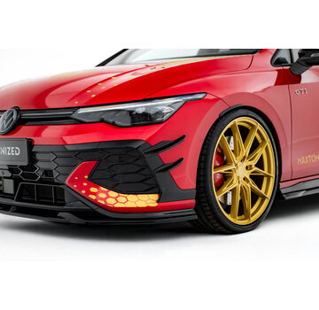Maxton Design Maxton Design Front Bumper Wings (Canards) Volkswagen Golf GTI Clubsport Mk8 Facelift