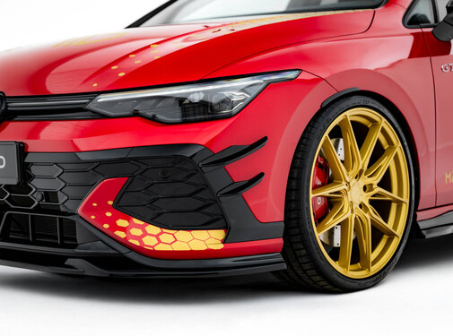 Maxton Design Maxton Design Front Bumper Wings (Canards) Volkswagen Golf GTI Clubsport Mk8 Facelift