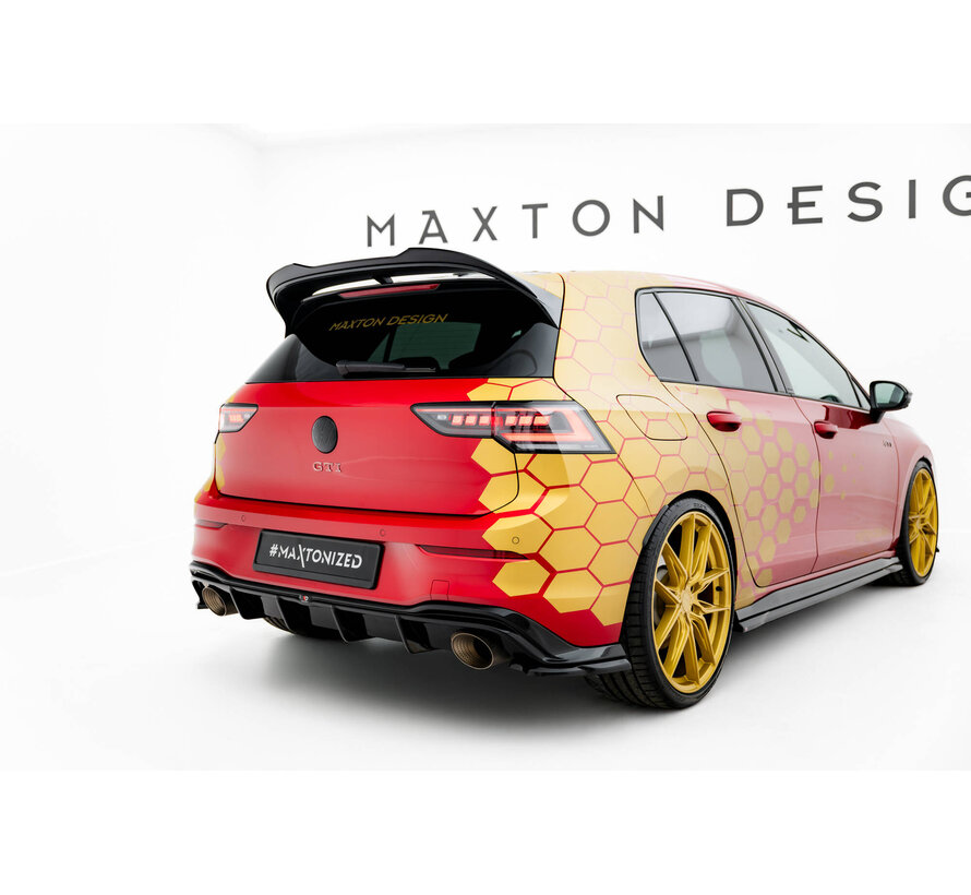 Maxton Design Spoiler Cap Volkswagen Golf GTI Clubsport Mk8 Facelift