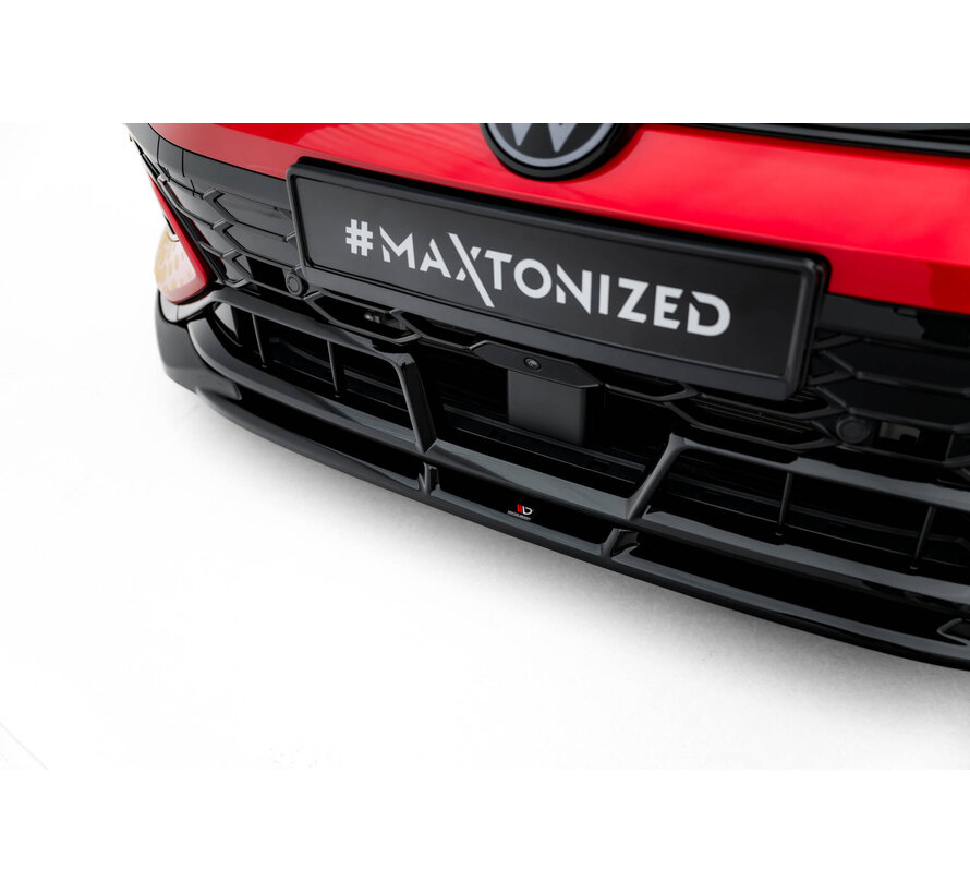 Maxton Design Front Splitter V.1 Volkswagen Golf GTI Clubsport Mk8 Facelift