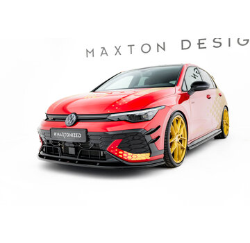 Maxton Design Maxton Design Front Splitter V.2 Volkswagen Golf GTI Clubsport Mk8 Facelift