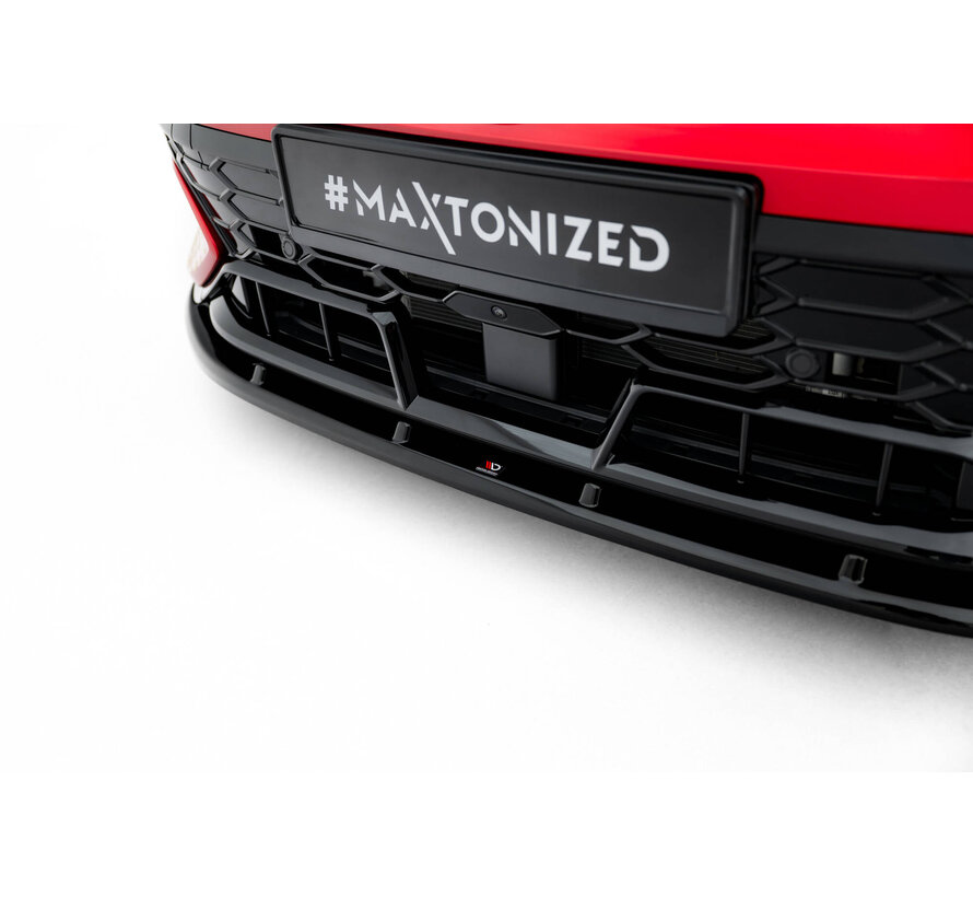 Maxton Design Front Splitter V.2 Volkswagen Golf GTI Clubsport Mk8 Facelift