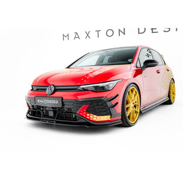 Maxton Design Maxton Design Front Splitter V.3 Volkswagen Golf GTI Clubsport Mk8 Facelift