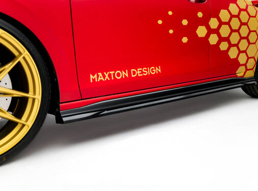Maxton Design Maxton Design Side Skirts Diffusers V.1 Volkswagen Golf GTI Clubsport Mk8 Facelift
