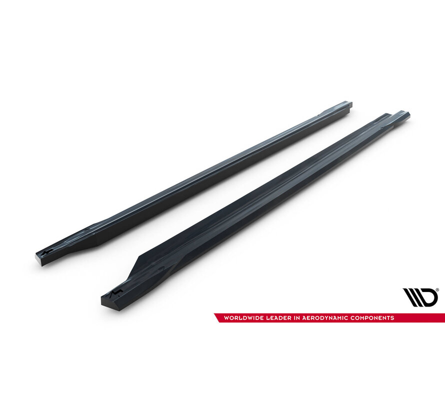 Maxton Design Side Skirts Diffusers V.1 Volkswagen Golf GTI Clubsport Mk8 Facelift