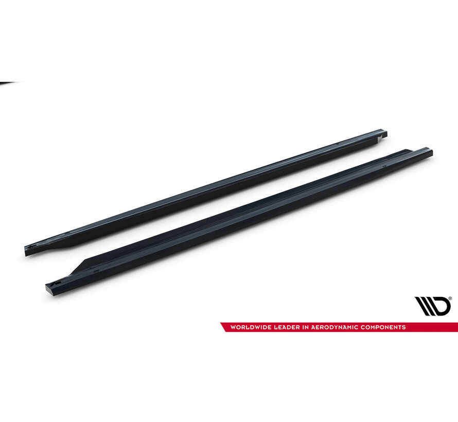 Maxton Design Side Skirts Diffusers V.2 Volkswagen Golf GTI Clubsport Mk8 Facelift