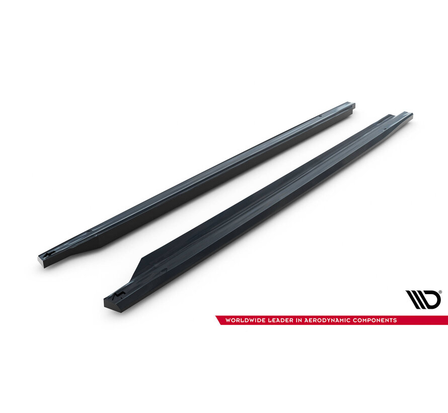 Maxton Design Side Skirts Diffusers V.2 Volkswagen Golf GTI Clubsport Mk8 Facelift