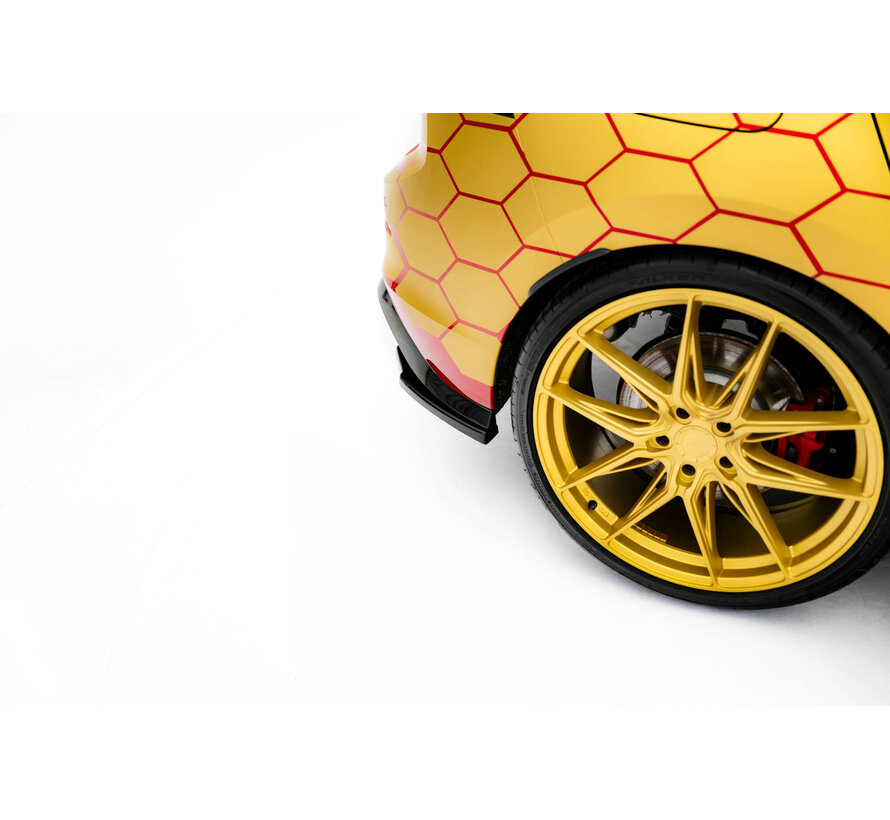 Maxton Design Rear Side Splitters V.2 Volkswagen Golf GTI Clubsport Mk8 Facelift