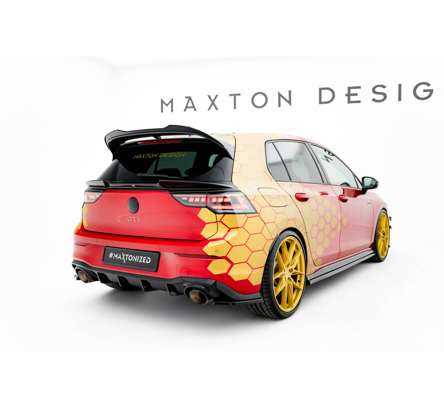 Maxton Design Rear Side Splitters V.2 Volkswagen Golf GTI Clubsport Mk8 Facelift