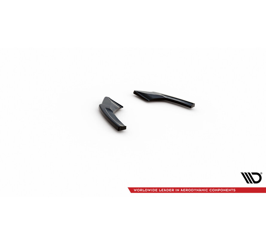 Maxton Design Rear Side Splitters V.2 Volkswagen Golf GTI Clubsport Mk8 Facelift