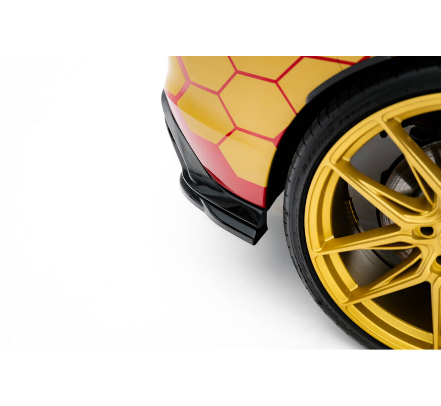 Maxton Design Rear Side Splitters V.3 Volkswagen Golf GTI Clubsport Mk8 Facelift