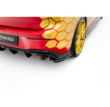 Maxton Design Maxton Design Rear Side Splitters V.4 Volkswagen Golf GTI Clubsport Mk8 Facelift