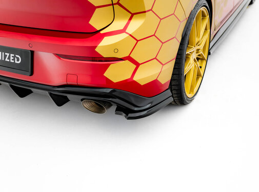 Maxton Design Maxton Design Rear Side Splitters V.4 Volkswagen Golf GTI Clubsport Mk8 Facelift