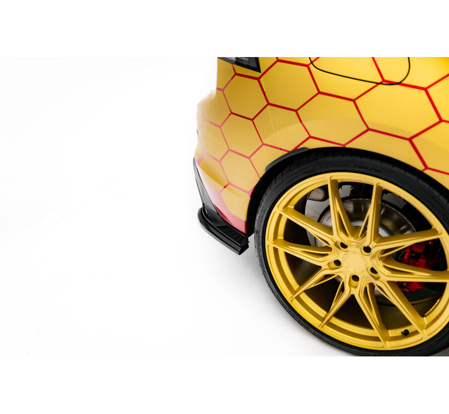 Maxton Design Rear Side Splitters V.4 Volkswagen Golf GTI Clubsport Mk8 Facelift