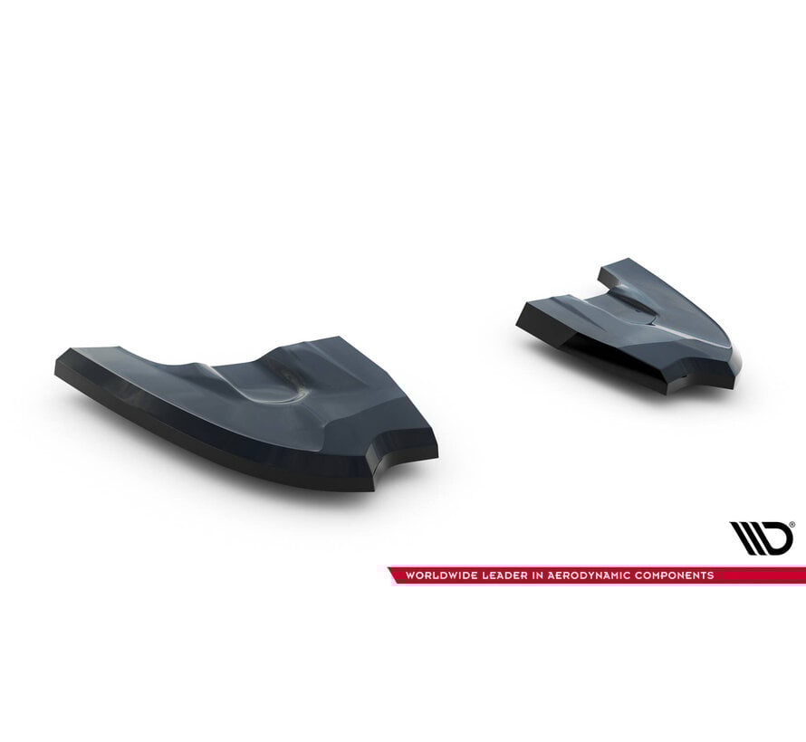 Maxton Design Rear Side Splitters V.4 Volkswagen Golf GTI Clubsport Mk8 Facelift