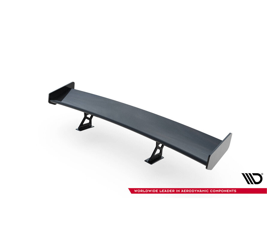 Maxton Design Carbon Spoiler With Internal Brackets Uprights Honda Civic SI Mk10