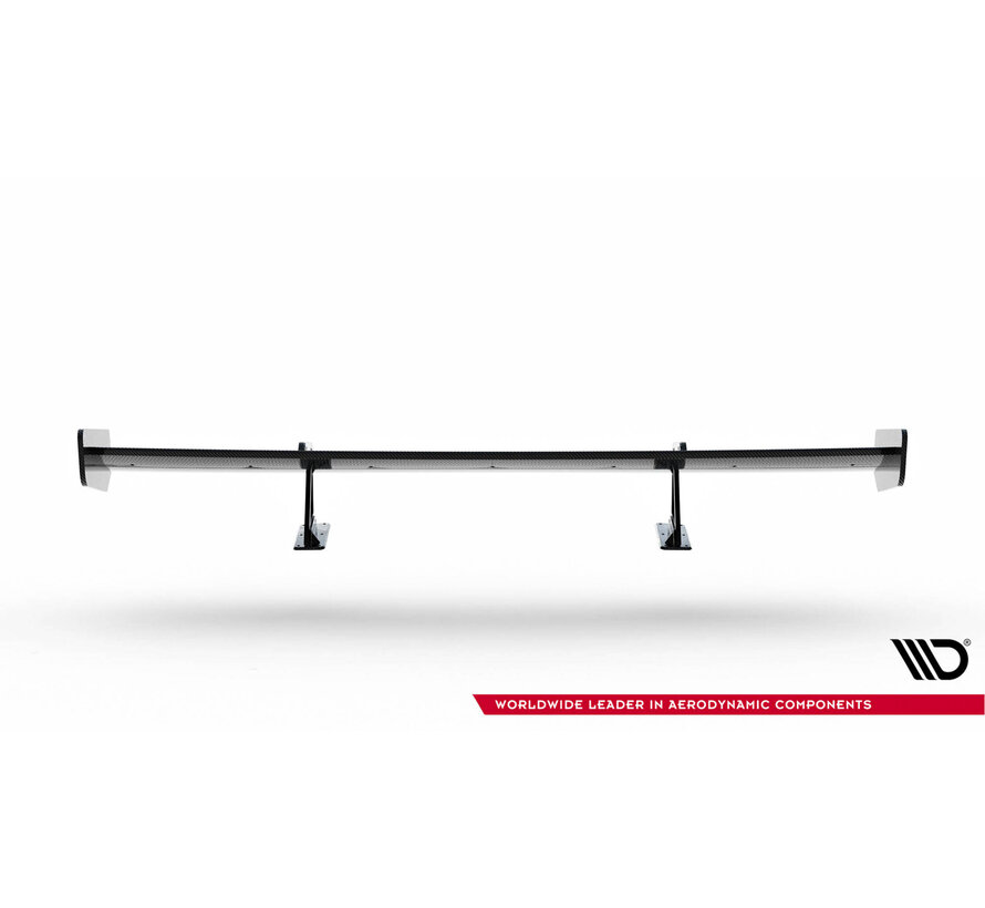 Maxton Design Carbon Spoiler With Upper Swan Mounting Honda Civic SI Mk10