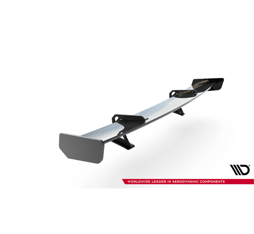 Maxton Design Carbon Spoiler With Upper Swan Mounting Honda Civic SI Mk10